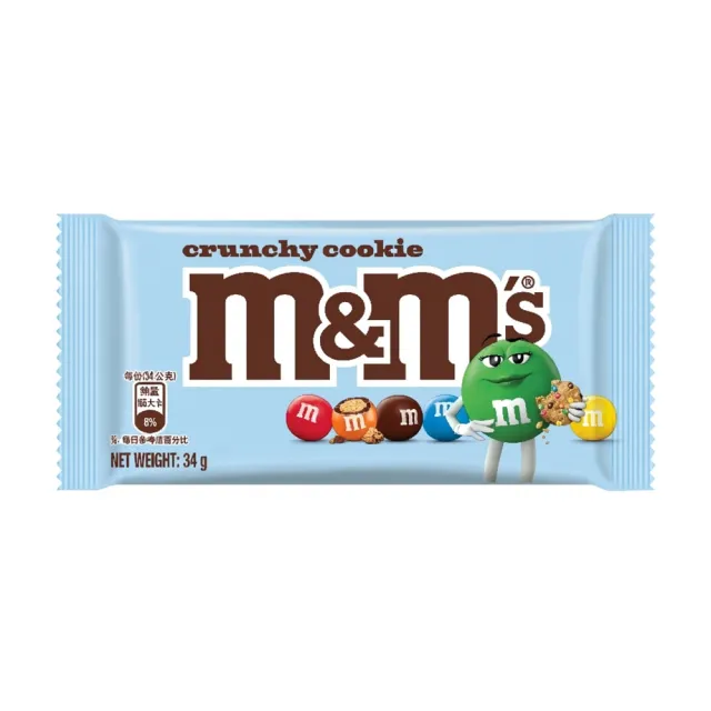 【M&M’S MM巧克力】經典糖衣巧克力 12入(漫威聯名包裝/零食/點心)