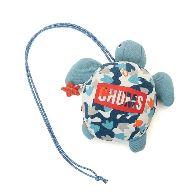 【CHUMS】CHUMS 休閒 Turtle Mini Pouch造型肩背包 Foot Camo 男女 (CH603717Z031)