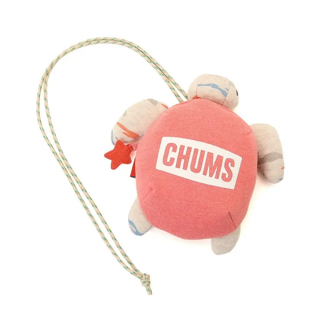 【CHUMS】CHUMS 休閒 Turtle Mini Pouch造型肩背包 珊瑚色 男女 (CH603717R016)