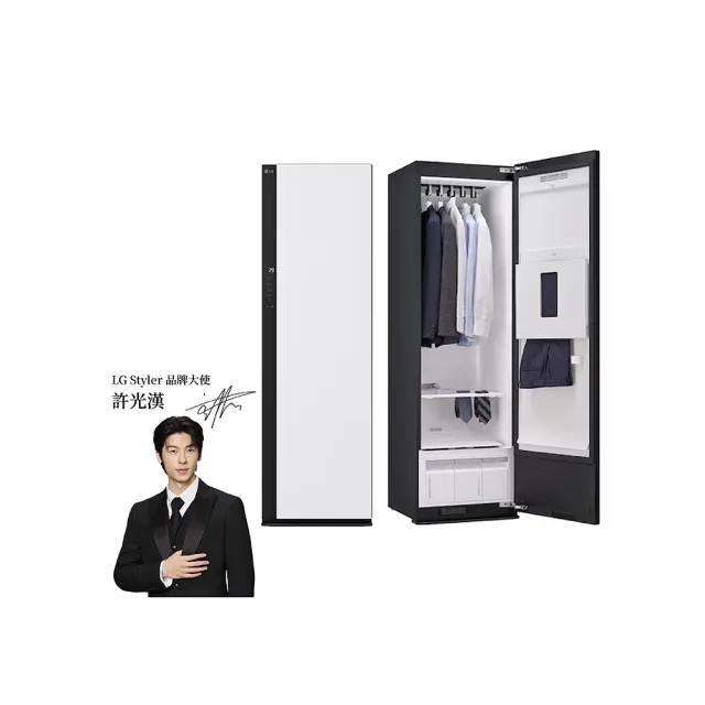 【LG 樂金】家電快配Styler☆ 蒸氣電子衣櫥第二代-雲霧白(R723WG)