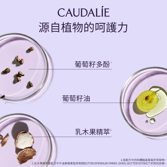【CAUDALIE 歐緹麗】葡萄籽滋潤抗氧潤手霜 75ml