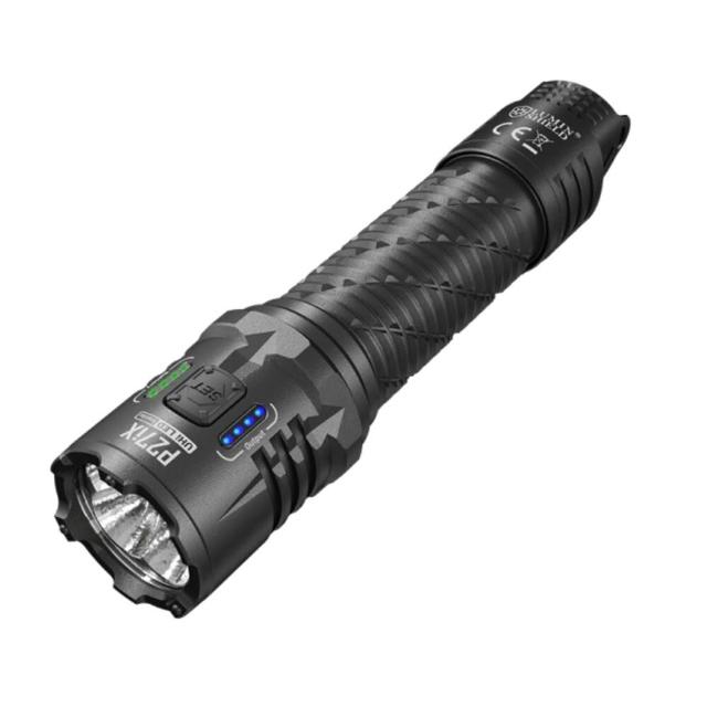 【NITECORE】電筒王 P27iX 5000流明 430米 戰術手電筒 聚泛光 可變光型 二段副開關 一鍵爆閃 TypeC 21700