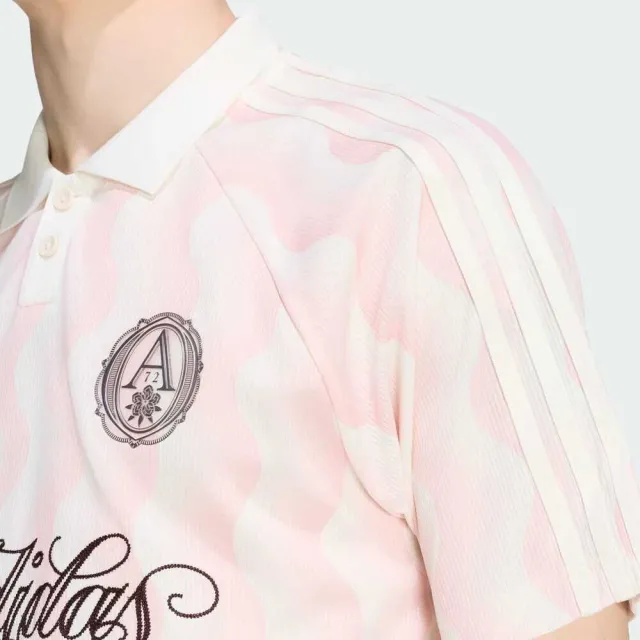 【adidas 愛迪達】Jersey 男 夏日球衣 粉 亞版 輕鬆自在(KX1257)