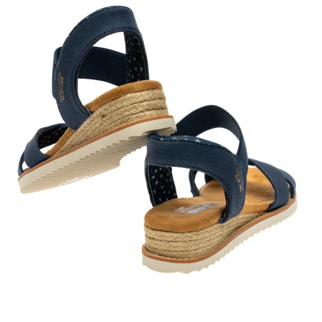 【SKECHERS】女鞋 休閒系列 涼拖鞋 涼鞋 瞬穿舒適科技 DESERT KISS (114418NVY)