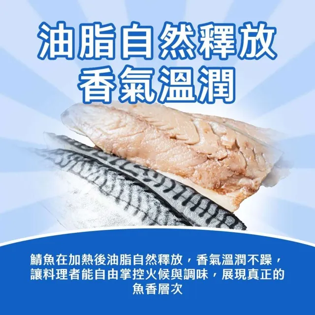【日日鮮】南方澳鮮撈美味無鹽鯖魚*1包組 (2片/200g±10%) 鮮美 滑嫩 新鮮 富含Omega-3