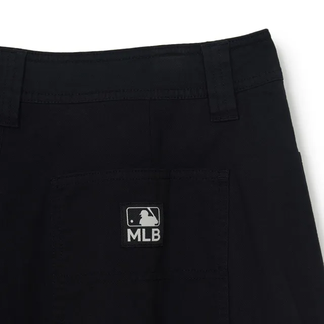 【MLB】水洗工裝 休閒短褲 紐約洋基隊 (3ASMB1163-50BKS)