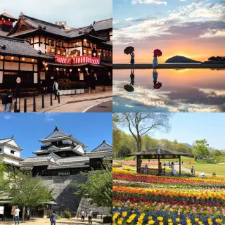 【PlayEZ 美好假期】四國花境漫遊．高知秘景巡禮．天空之鏡溫泉4日