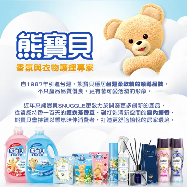 【熊寶貝】柔軟護衣精補充包 獨家囤貨組 10包(柔軟持香 溫和低敏 10款任選)