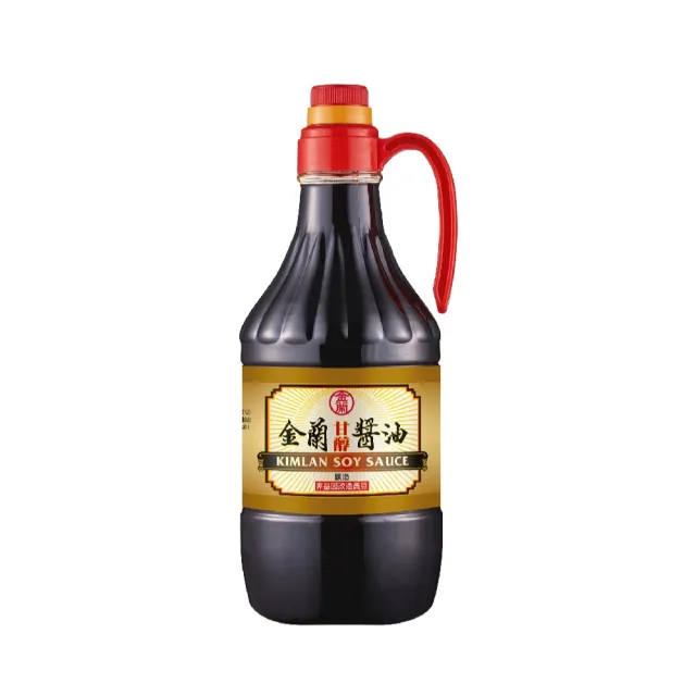 【金蘭食品】甘醇醬油1500ml x6入/箱