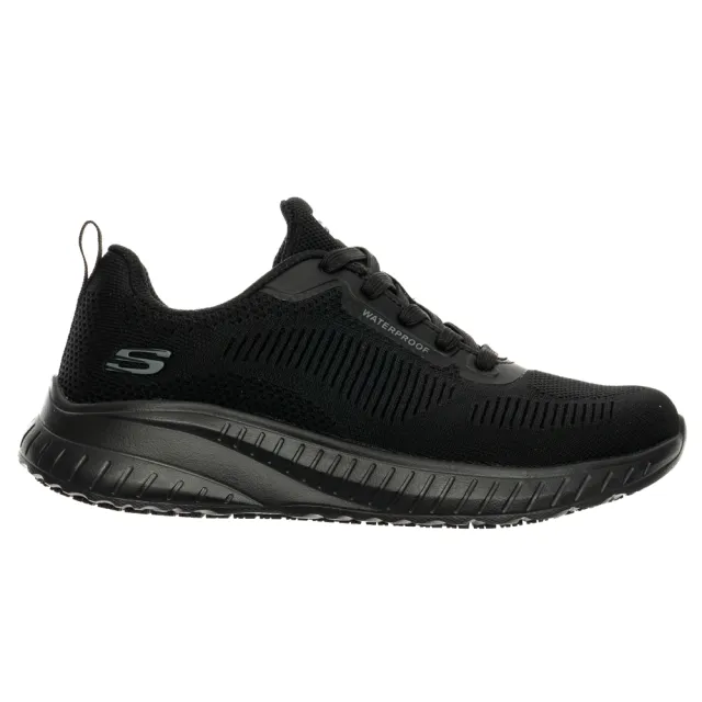 【SKECHERS】女鞋 工作鞋系列 SQUAD CHAOS SR 全橡膠抗濕滑 (108247BLK)