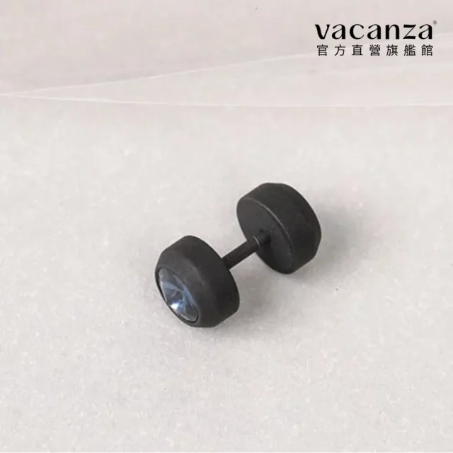 【vacanza】｜鋼針｜亞光湖藍 純鋼飾品 純鋼轉珠耳環 (抗過敏 情人節禮物 生日禮物)