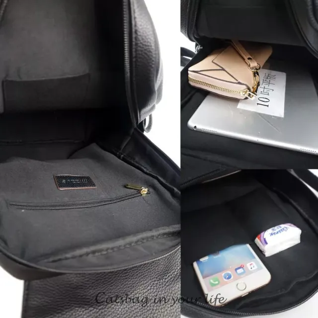 【Catsbag】雙11 高質感厚挺皮革大容量前蓋式後背包 5685