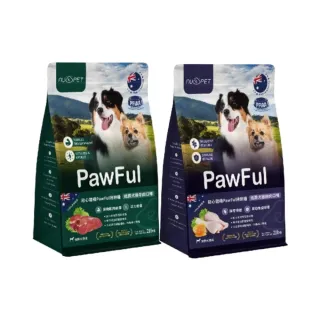 【NU4PET 陪心寵糧】Pawful陪飽糧-低榖犬糧 13lbs 全齡犬適用 澳洲製  (狗飼料、狗糧、狗主食)