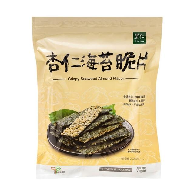 【里仁】杏仁海苔脆片65g