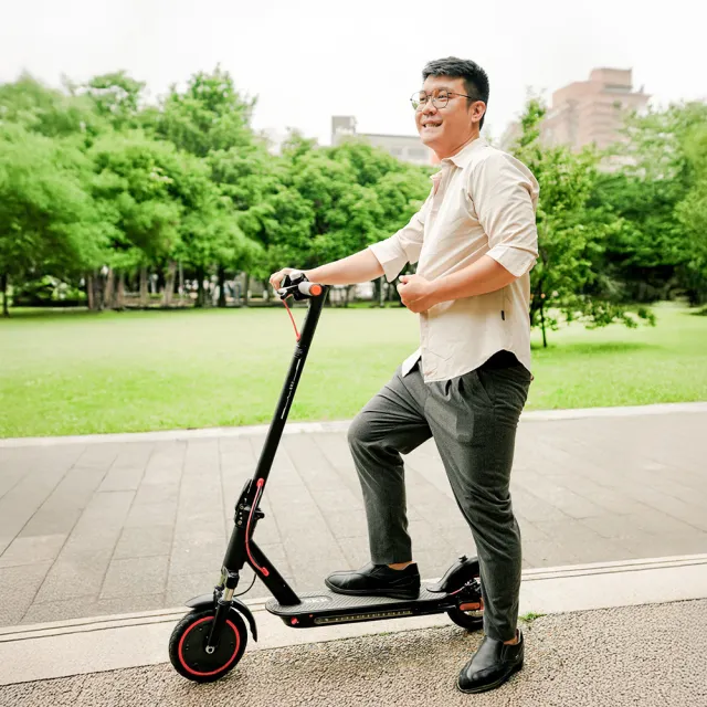 【SKR】小米哥 可摺疊收納電動滑板車 高階旗艦座椅款 前後方向燈 氛圍燈(避震/音樂播放/實體門市安心保固)