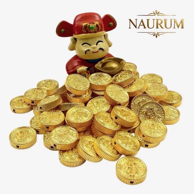(NAURUM)黃金金豆純金比特幣0.08錢1入