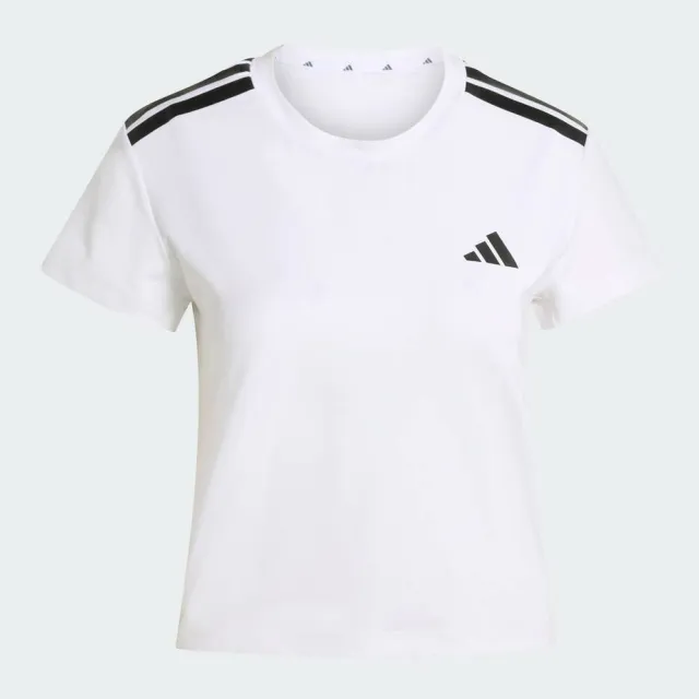 【adidas 愛迪達】Hyg Tee 女 T恤 運動上衣 休閒短袖 白 亞版 涼感(JX1869)