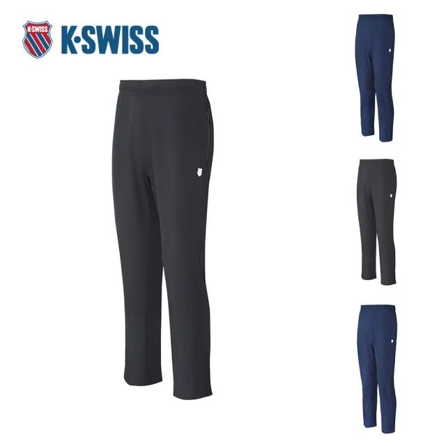 【K-SWISS】吸濕排汗運動窄口長褲 修身剪裁彈性 慢跑 網球 匹克球 男女長褲 多色 (1013694/1913694)