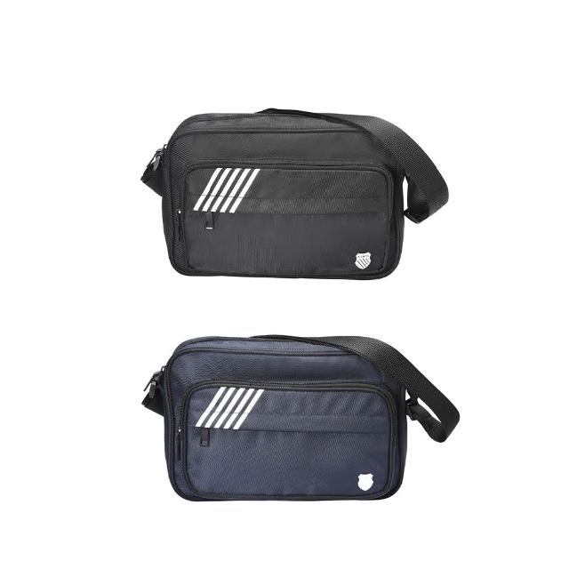【K-SWISS】防潑水機能單肩包 26SS SHOULDER BAG 1 雙層拉鍊 斜背包 側背包 男包女包 多色 BG783