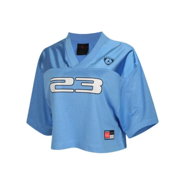 【NIKE 耐吉】短袖上衣 女 AS W J BRK SS JRSY TOP FC 運動 休閒 藍色 (IM6851485)