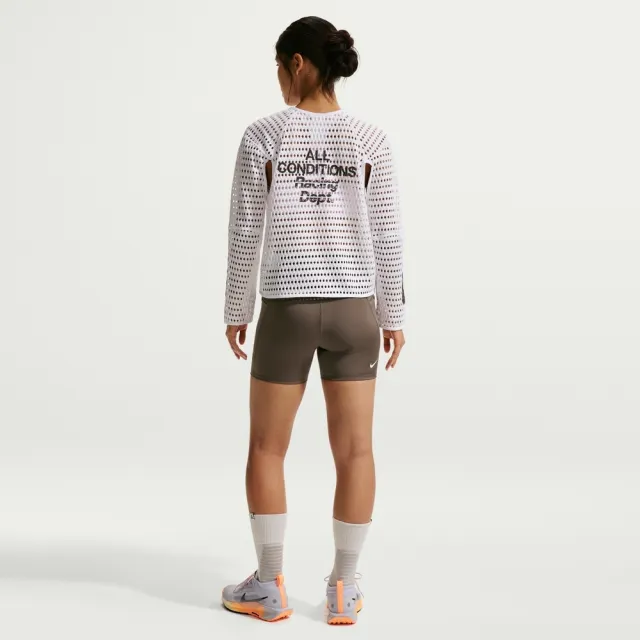 【NIKE 耐吉】緊身短褲 女 AS W ACG TRAIL DF HR 4IN TGT S 運動 休閒 棕色 (IO9644004)