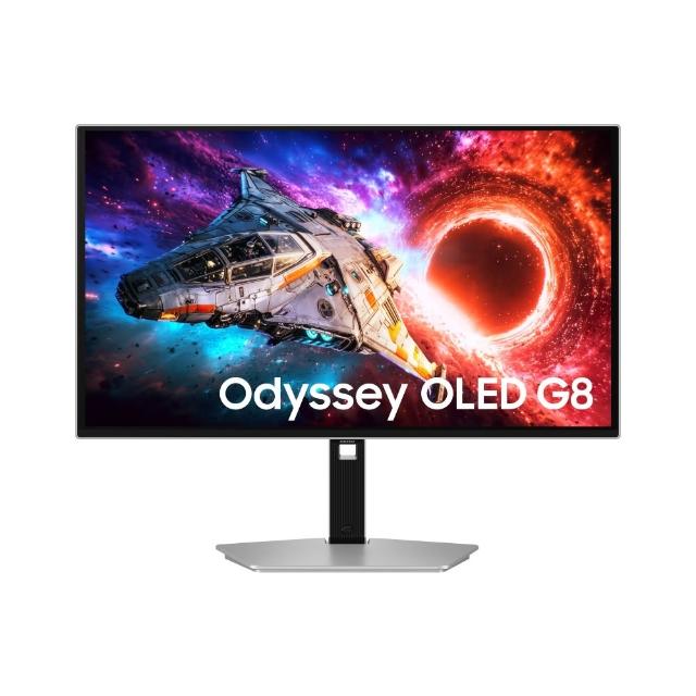 【Samsung 三星】S32HG802SC 32型 QD-OLED 4K 240Hz Odyssey OLED G8 電競螢幕(HDR500/FreeSync/0.03ms)