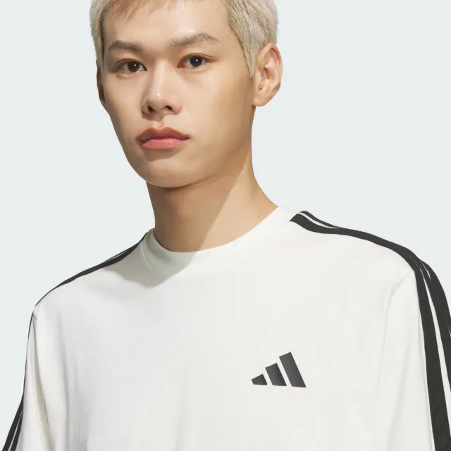 【adidas 愛迪達】運動 休閒 短袖 T恤 男上衣 ST 3ST SS TEE (KR2491)