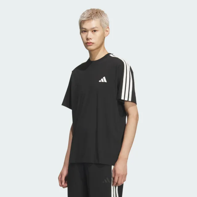 【adidas 愛迪達】運動 休閒 短袖 T恤 男上衣 ST 3ST SS TEE (KR2490)