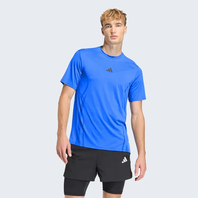 【adidas 愛迪達】運動 休閒 短袖 T恤 男上衣 AIRCHILL TEE (KE2388)