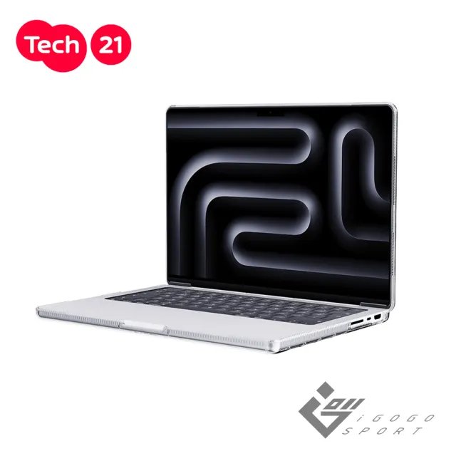 【tech21】MacBook Pro 14 EvoShell 輕薄防摔保護殼