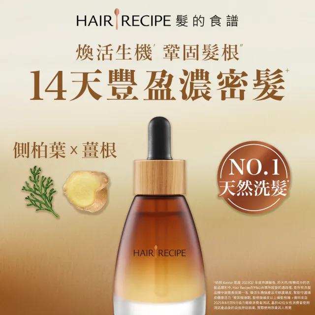 【Hair Recipe】髮的食譜 全新! 玫瑰髮油40ml/ 頭皮精華液30ml 任選3入組(修護柔亮/煥活防斷)