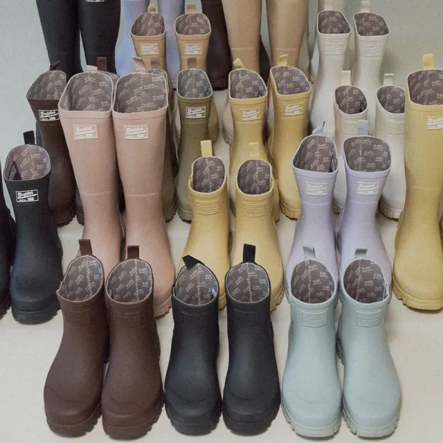 【Rockfish Weatherwear】FLATFORM RAIN BOOTS MIDDLE 多色 厚底中筒雨靴 女鞋