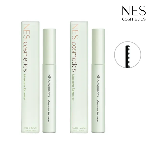 【NES cosmetics 恩藝偲】睫毛膏卸除液(2入組)