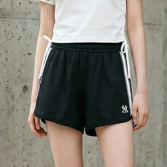 【MLB】女版休閒短褲 紐約洋基隊 (3FSPB3263-50BKS)