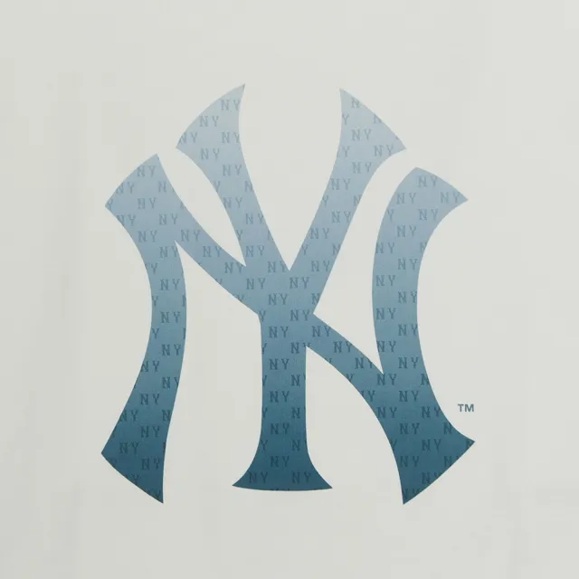 【MLB】短袖T恤 Monogram系列 紐約洋基隊 (3ATSM0863-50IVS)