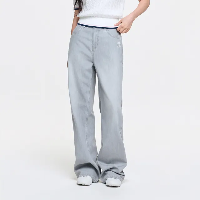 【MLB】女版丹寧牛仔褲 紐約洋基隊 (3FDPB0963-50GRL)