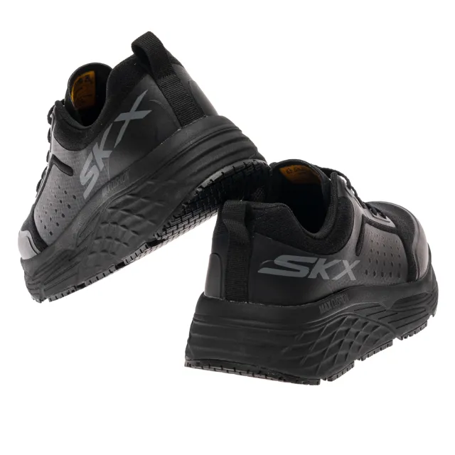 【SKECHERS】男工作鞋系列 MAX CUSHIONING ELITE SR 防潑水鞋面 (200339BLK)