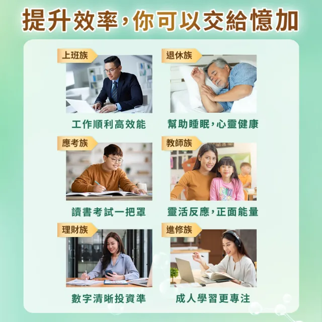 【白蘭氏】官方直營 憶加胜肽精華錠x3瓶(共270錠 精萃胜肽 提升工作效率/提升專注力 營養師推薦)