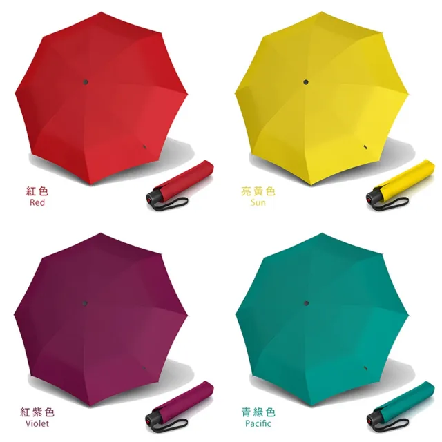 【Knirps 德國紅點傘】自動傘-入門款自動開收傘(A200-素面/威品嚴選)