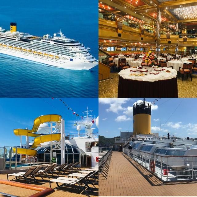 ★郵輪旅遊．歌詩達莎倫娜號自主遊４日★2026年夏季★基隆港出發、沖繩★內艙房(單人券)