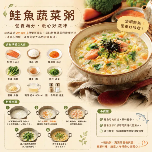 【小川漁屋】智利鮭魚輪切12片(270g±10%/片)
