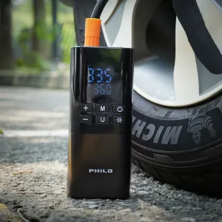 【Philo 飛樂】TP21Pro 無線電動打氣機｜充氣王(無線打氣機｜電動打氣機｜ 輪胎打氣機｜ 汽車百貨｜打氣機)