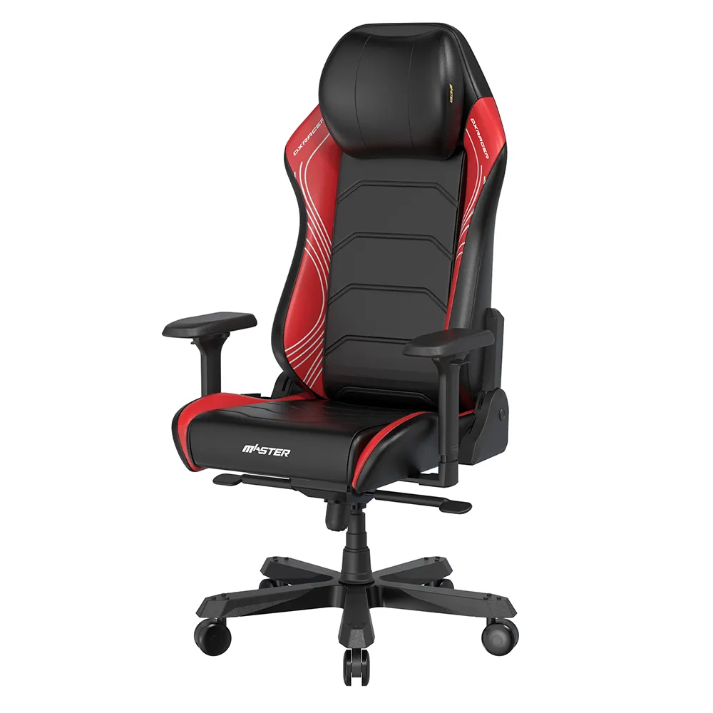 【GXG】DXRACER MASTER大師 電競賽車椅(黑紅色/皮面)