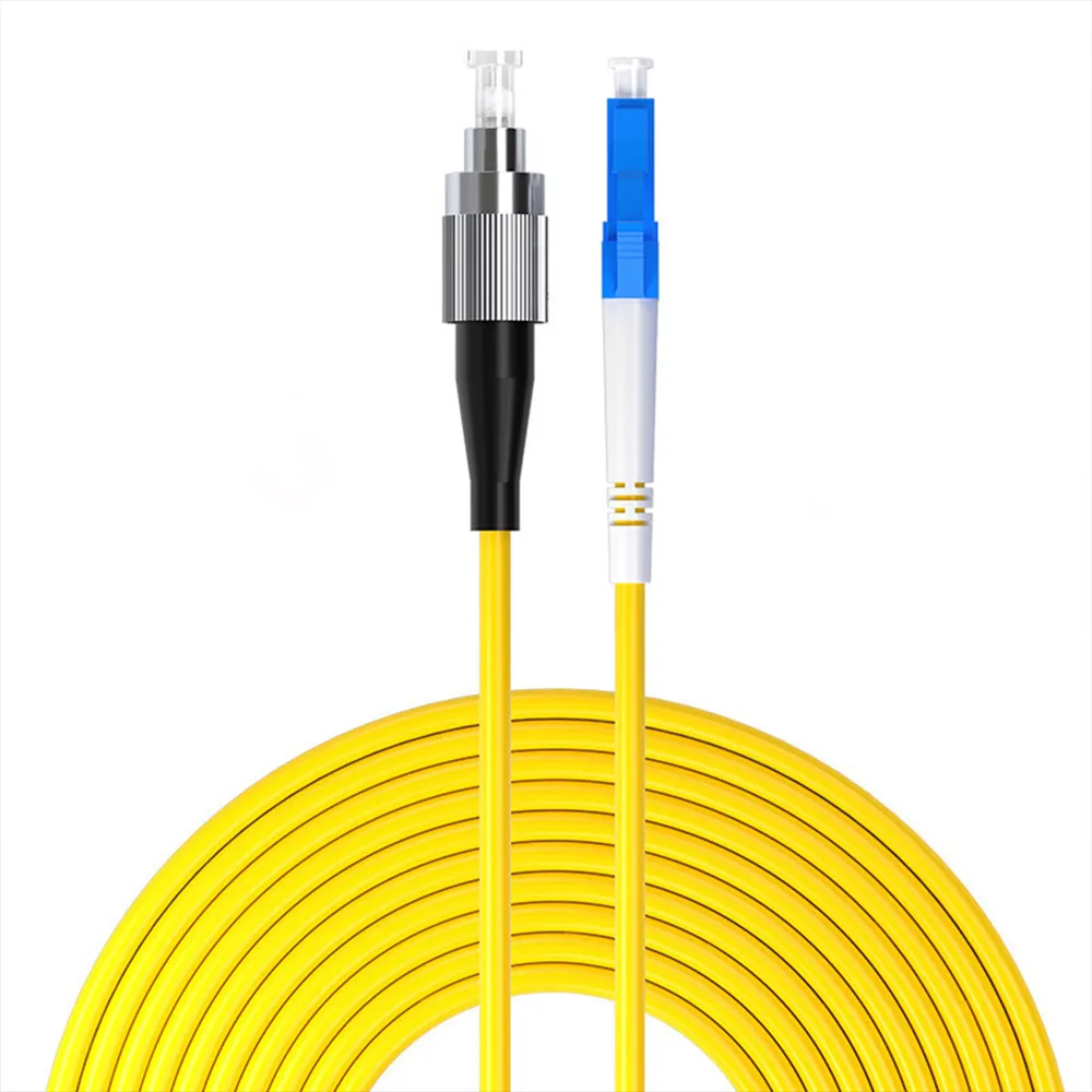 【山澤】工程電信級LC-FC單模單芯光纖跳線 20M