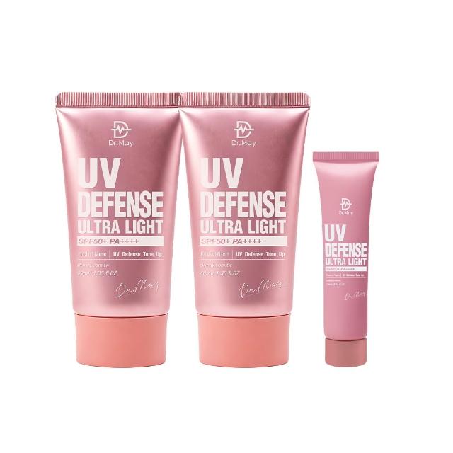 【Dr. May 美博士】專業潤色清爽防曬乳 SPF50+PA++++40ml 二入
