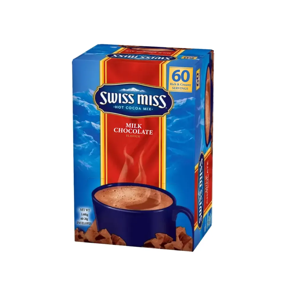 【美式賣場】SWISS MISS 即溶可可粉X1盒(28g×60包/盒)