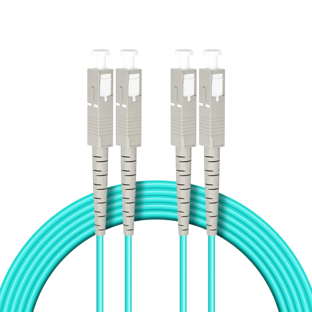 【台灣霓虹】電信級SC-SC多模10G雙芯OM3光纖跳線10米