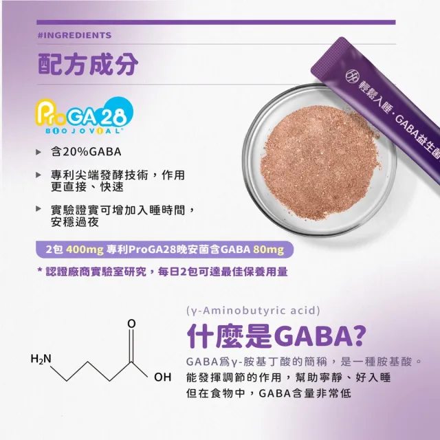 【BTP】輕鬆入睡GABA益生菌 1盒-30入/盒(ProGA28晚安益生菌/高清益菌/寧靜舒暢 /11點熱吵店推薦)