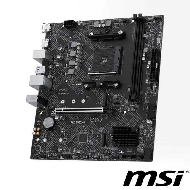 【MSI 微星】PRO B550M-B (ARGB/TPC)主機板