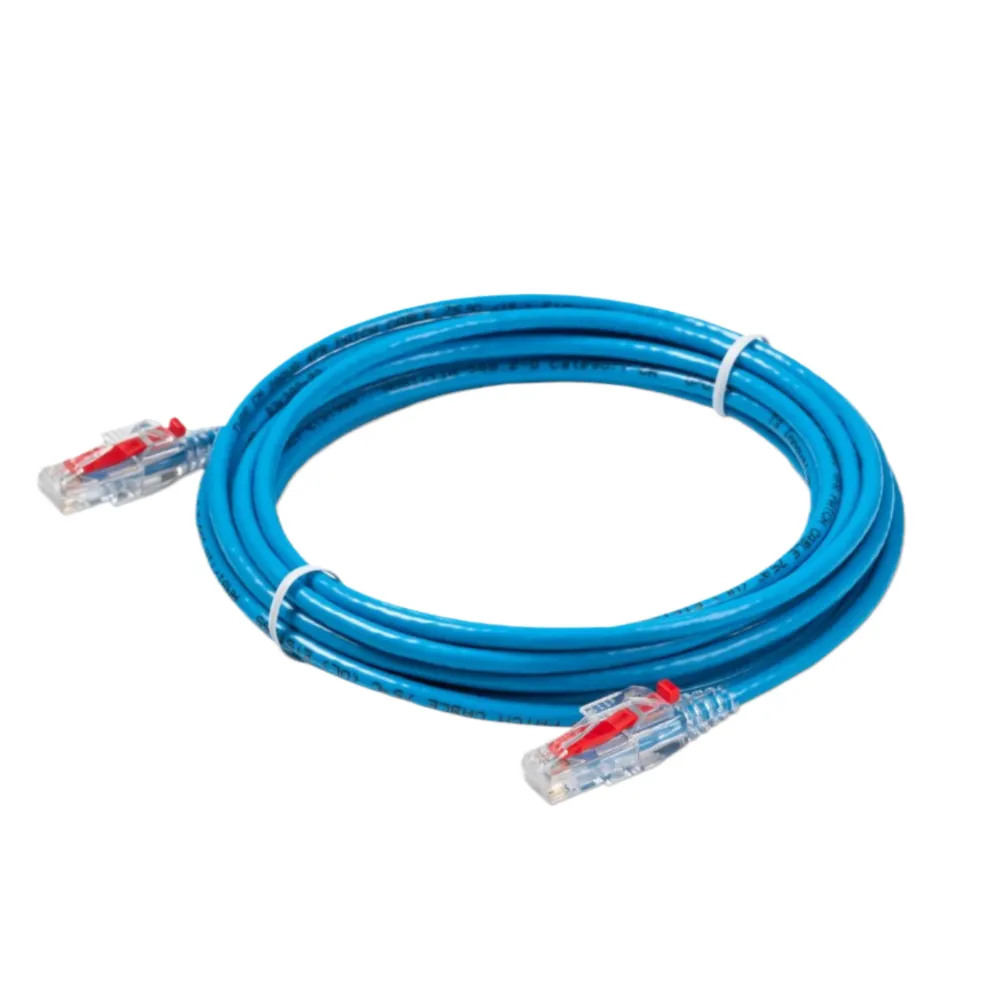 (美國T3) 網路線 30cm 防插拔  28AWG 極細超高速 CAT6A U/UTP(網路線 CAT6A UTP)